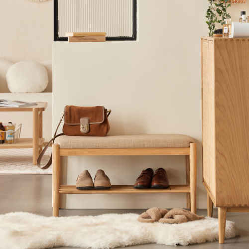 Shoe bench with cushion new arrivals